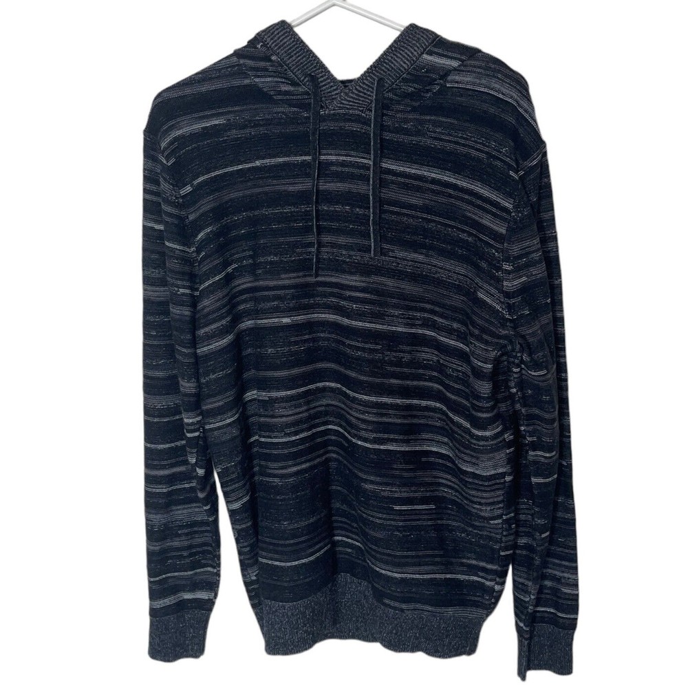 treasure & bond Mens Sz S hoodie black gray